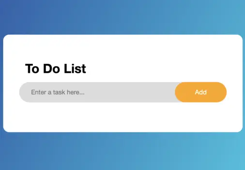 To-Do List